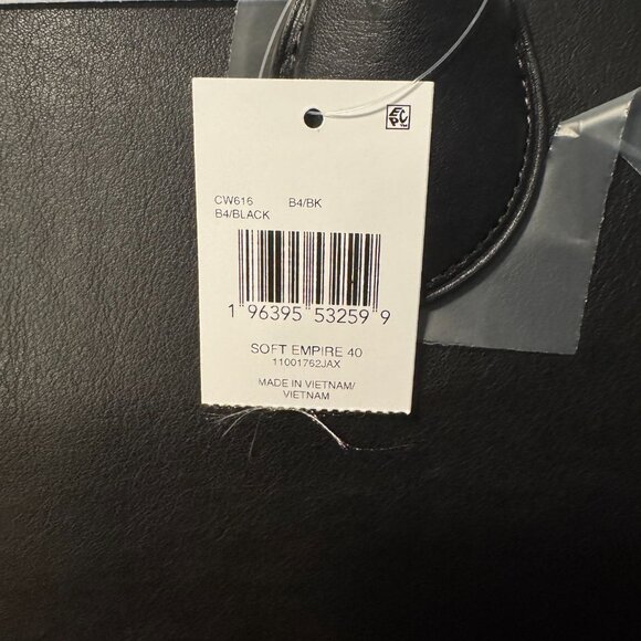 NWT Coach Soft Empire Carryall Bag 40-Brass/Black - Picture 6 of 12